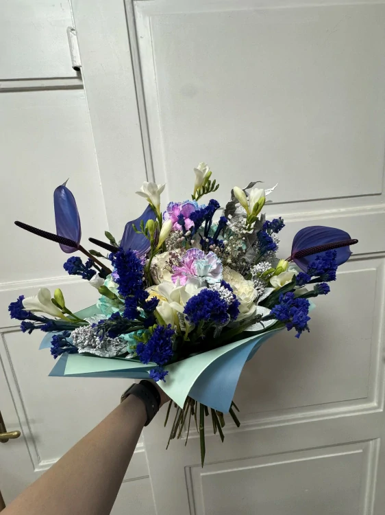 Luxusní extravagantní kytice 