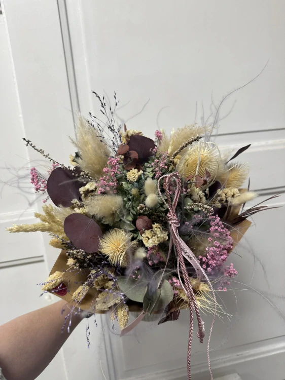 Novinka- sušená kytice přírodní 