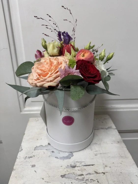 Flower box - červený mix