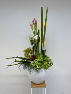 Dekorace ikebana anturie