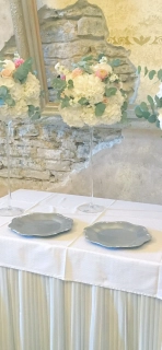 Květinová koule na Martini váze 