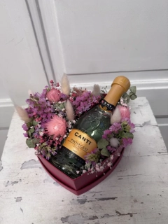 Flower box - novinka ze sušených květin prosecco