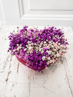 Flower box - mini srdce