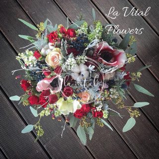 Svatební kytice - zimní